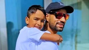 Where does cricketer Shikhar Dhawan's son Zoravar live who hasn't met his father for 2 years